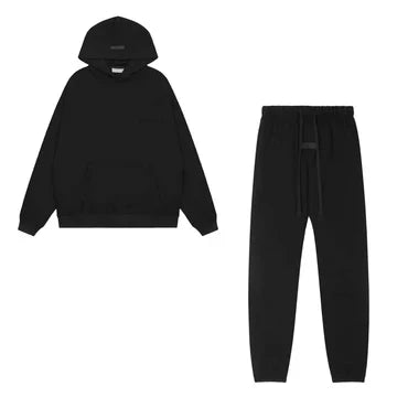 ESSENTIALS Printed Hoodie + FREE TRACKPANTS (TODAY ONLY)